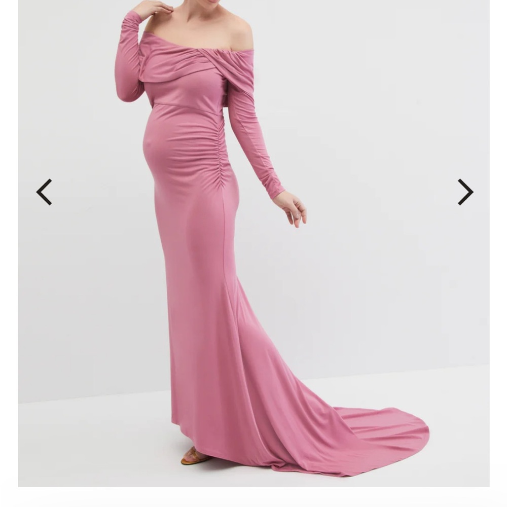 Maternity photo shoot dress